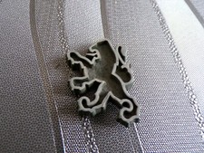 ANCIEN INSIGNE / PLAQUE VOLANT POMMEAU AUTOMOBILE PEUGEOT A TRES BON ETAT