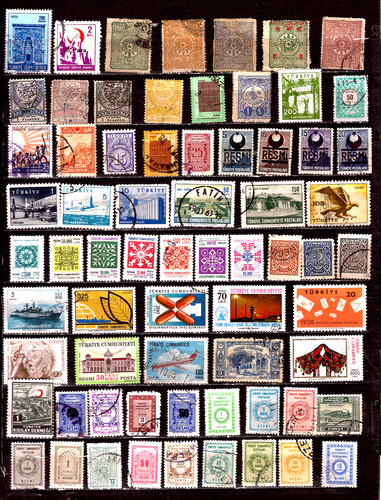 Zy2907 turquie timbres - turquie, 65