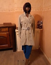 SUPERBE MANTEAU HIGH USE BY CLAIRE CAMPBELL MODELE "JUDGE" TAILLE FRANÇAISE 40