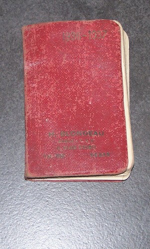 Rare agenda chasseur - du,