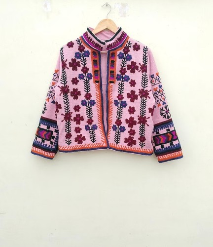 Veste velours imprimée - en,