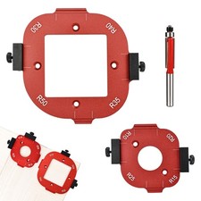 2 Pièces Gabarit Defonceuse a Bois pour Défonceuse R10 R15 R20 R25 R30 R35 R4...