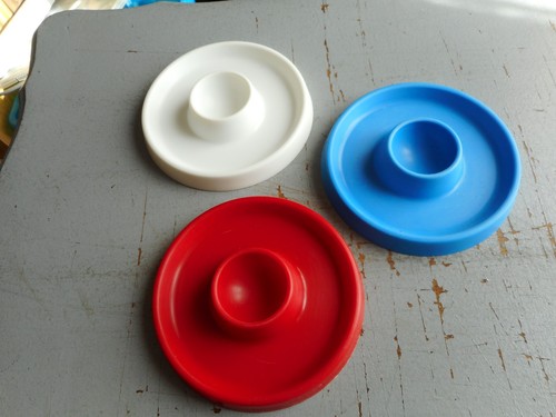 Lot coquetiers plastique - de,