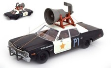 KK Scale DODGE MONACO BLUESMOBILE LOOK A LIKE WITH SPEAKER 1974 1:18