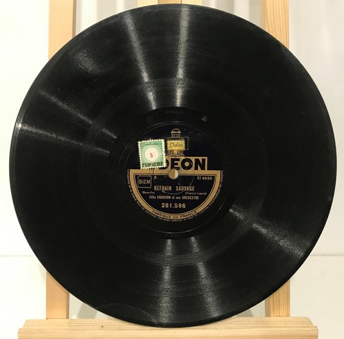 Ancien disque saphir - ancien, à