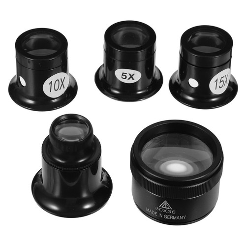 Lot loupes de bijoutier - de, 5