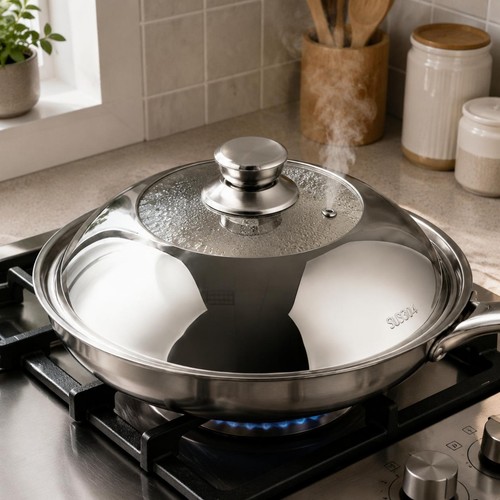 Couvercle universel inox - couvercle,