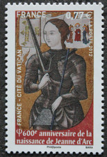 Timbre - FRANCE - Naissance de Jeanne d'Arc - YT4654 - Neuf ** - 2012