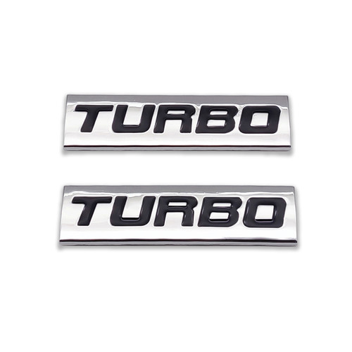 Chrome black metal turbo - chrome&black,