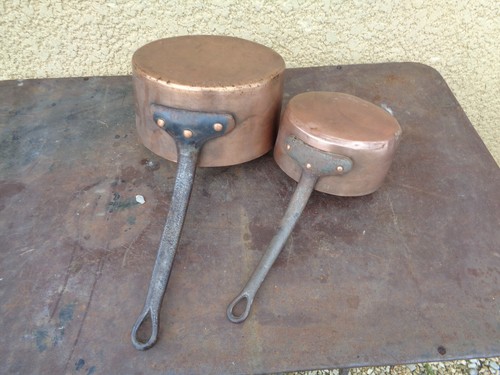 Ancienne casserole cheminee - ancienne,