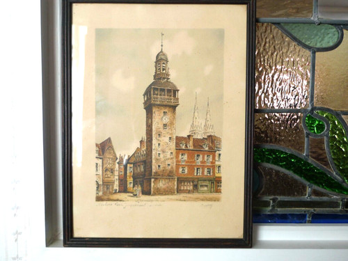 Barday ancienne lithographie - barday,