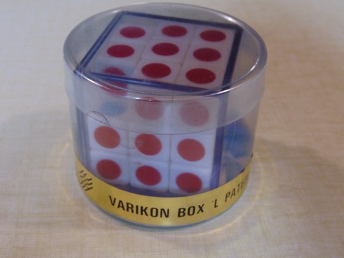 Vintage varikon box patent - vintage, l