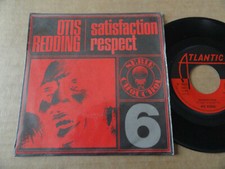 DISQUE 45T DE OTIS REDDING  " SATISFACTION " SERIE CHOUCHOU N°6