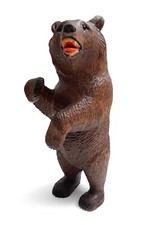 Bel ours sculpté en bois