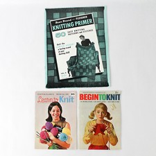 Lot De 3 Livres De Tricot Pour