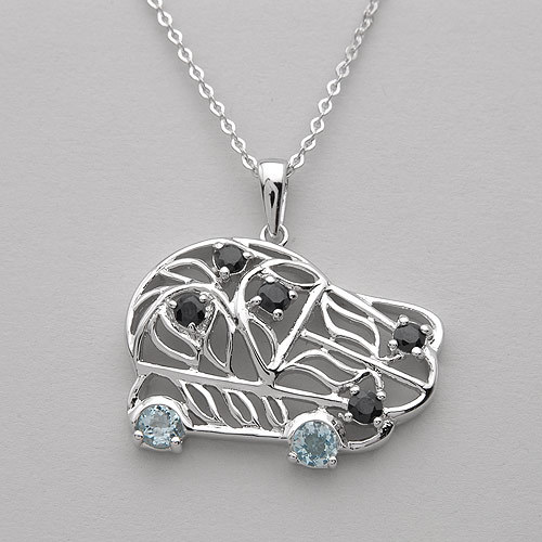 Old car necklace 30ctw - car,