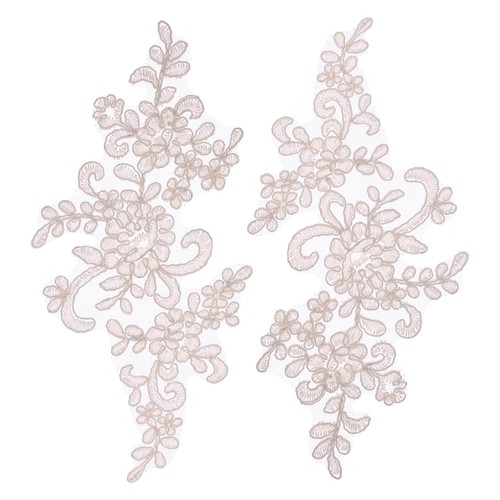 Pcs patchs dentelle fleur - pcs,