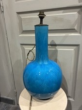 Grande Et ancienne Lampe  Ou vase chinois Japon Asiatique Porcelaine