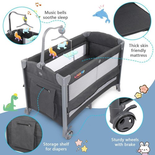 Baby bassinet bedside - 3,