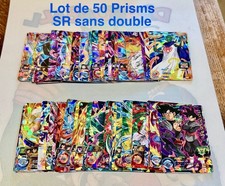 Lot de 50 Prisms SR Sans Double (Super Dragon Ball Heroes)
