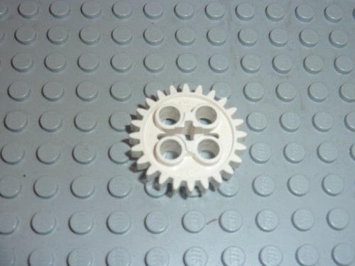 Engrenage lego technic white - lego,
