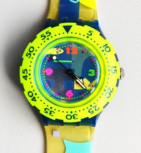 Montre collector swatch scuba - swatch,
