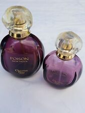 Flacon VIDE-  eau de toilette   + eau de cologne Poîson de grande marque 