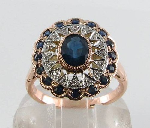 Bague rose carats - bague, 9k