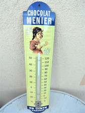 THERMOMETRE EMAILLE 42cm