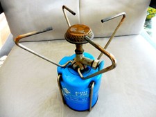 CAMPING GAZ SUPER BLEUET SINGLE BURNER BUTANE GAS CAMPING STOVE S200