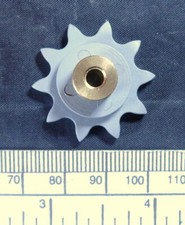 Pignon pour chaîne plastique