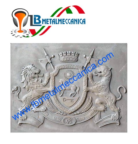 Fronton plaque fonte - plaque,