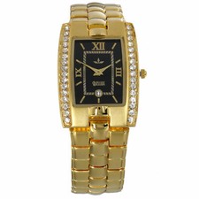 MONTRE BRACELET FEMME BELLUX Louis XIV Gold Plaquée or avec Date. 89,90 € NEUF