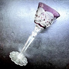 verre cristal couleur Val st Lambert