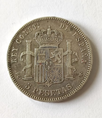Monnaie pesetas alfonso xiii - pesetas,