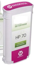 CARTOUCHE HP 70 C9453A MAGENTA COMPATIBLE POUR HP DESIGNJET Z2100 Z3100 Z3200 Z5