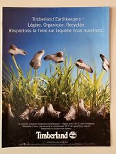 PUBLICITE 2008 - SNEAKERS - TIMBERLAND EARTHKEEPERS