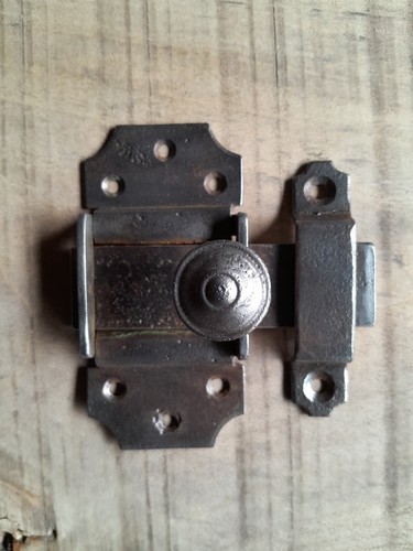 Ancien gros verrou fer - gros,
