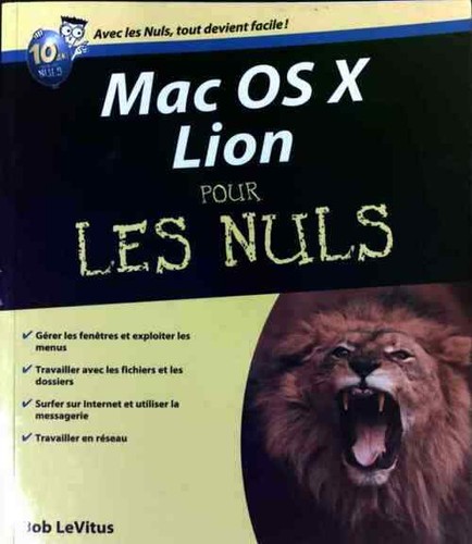 Mac lion bob levitus - lion,