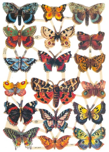 Victorian style die cut - style,