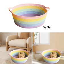 Panier pour chat en corde de