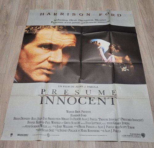 Presume innocent affiche - "presume,