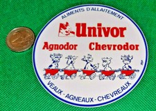 Autocollant ALIMENTS D ALLAITEMENT UNIVOR (VEAUX/AGNEAUX/CHEVREAUX)