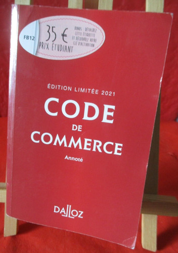 Code commerce annoté - code,