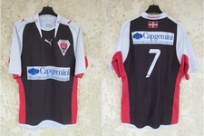 Maillot rugby BO BIARRITZ OLYMPIQUE porté n°7 PUMA vintage away match worn shirt