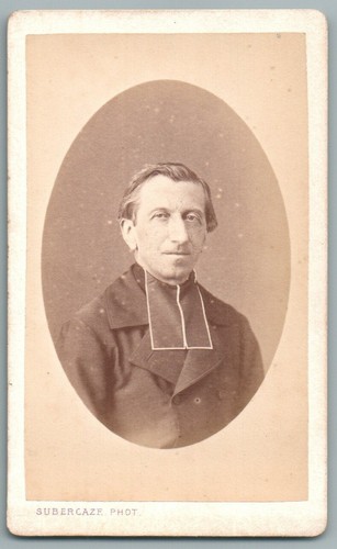 Cdv 1870 abbé curé - abbé, à