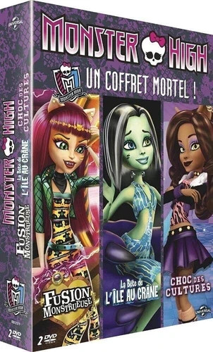 Monster high coffret 3 dvd - -,