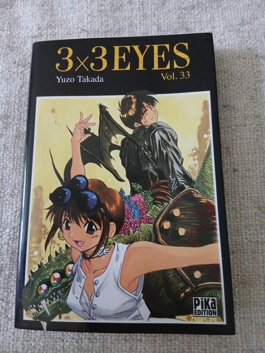 Manga 3x3 eyes tome - 3x3,