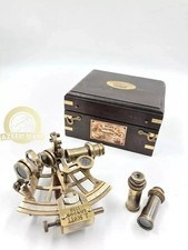 Ancien sextant en laiton