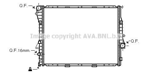 Radiateur eau bmw e53 - bmw, x5
